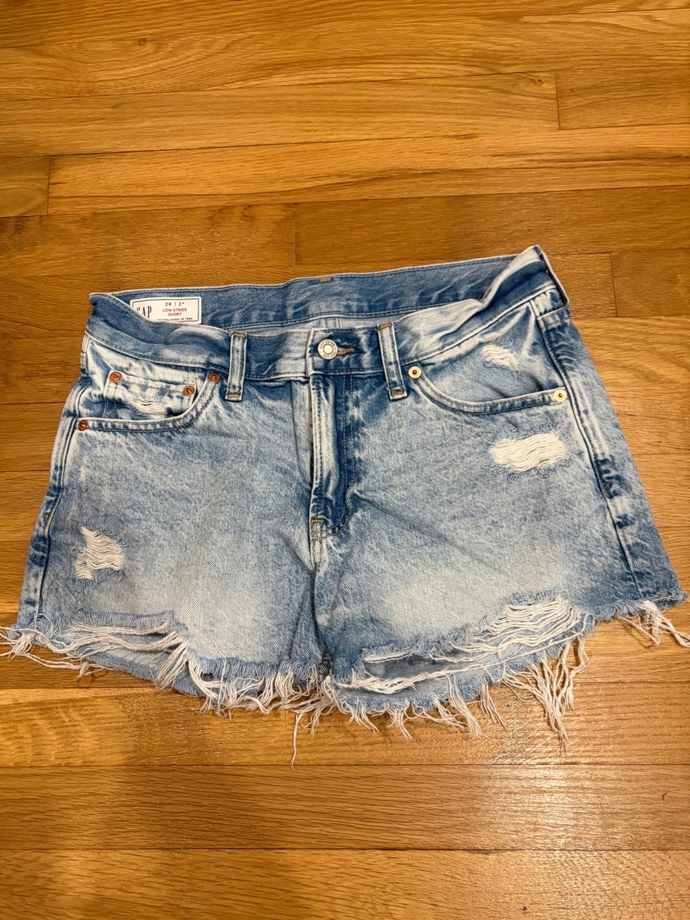 GAP jean shorts